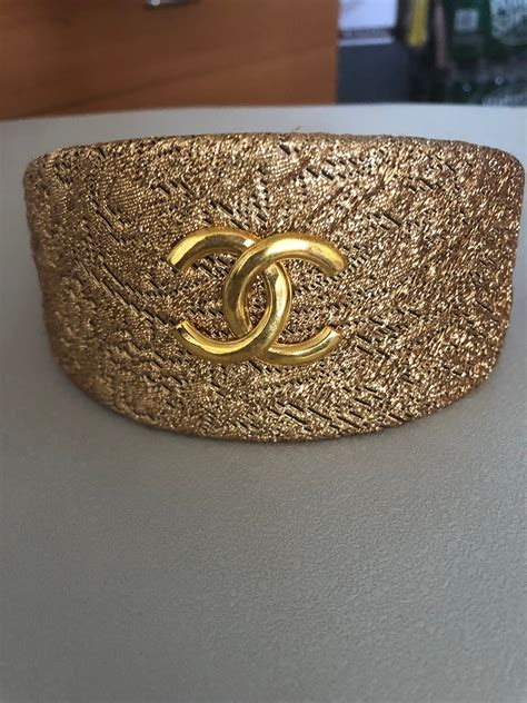 chanel headband vintage.